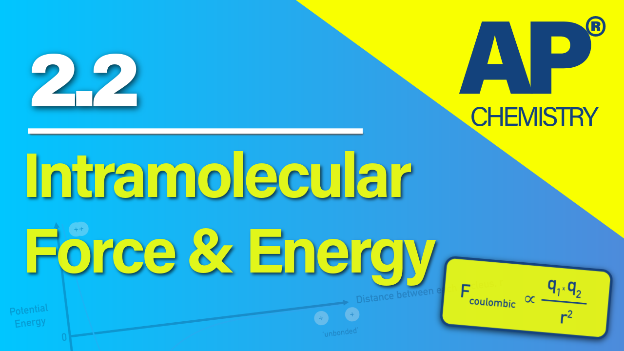 Thumbnail for AP Chemistry 2.2 Intramolecular Force and Potential Energy video lesson